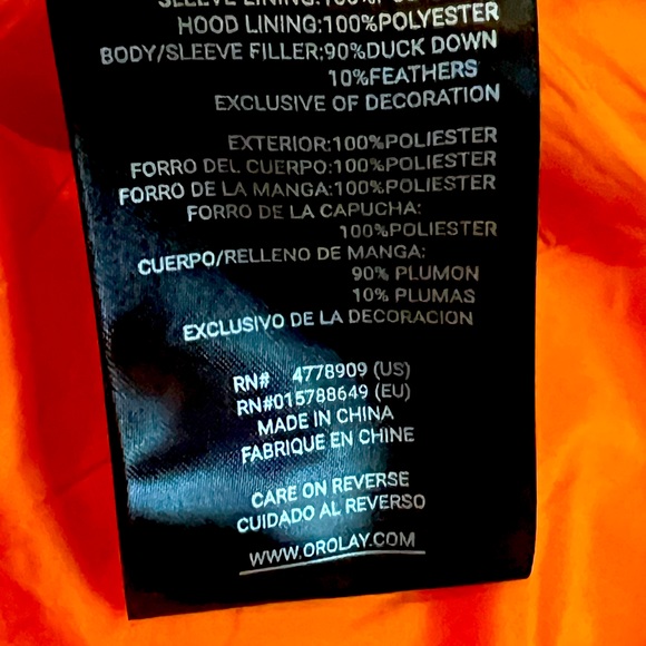 Universe Classics Women's Thickened Down Jacket. Like brand new! Size Small! - Picture 6 of 6